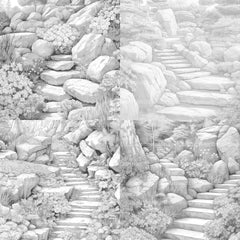 Rock Garden Coloring Book - CraftNest - Digital Crafting and Art
