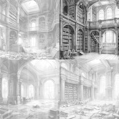 Lost Library Coloring Book - CraftNest - Digital Crafting and Art