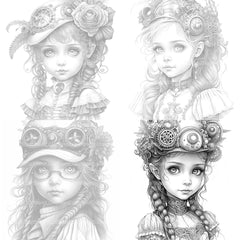 Victorian Boy Coloring Book - CraftNest - Digital Crafting and Art