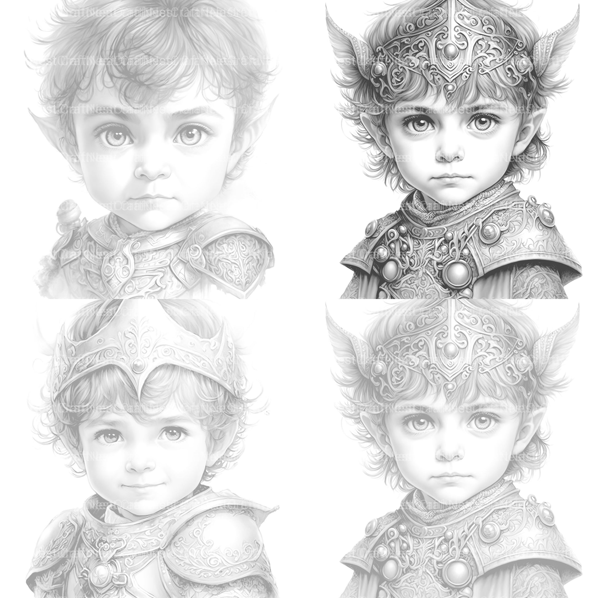 Steampunk Boy Coloring Book - CraftNest - Digital Crafting and Art