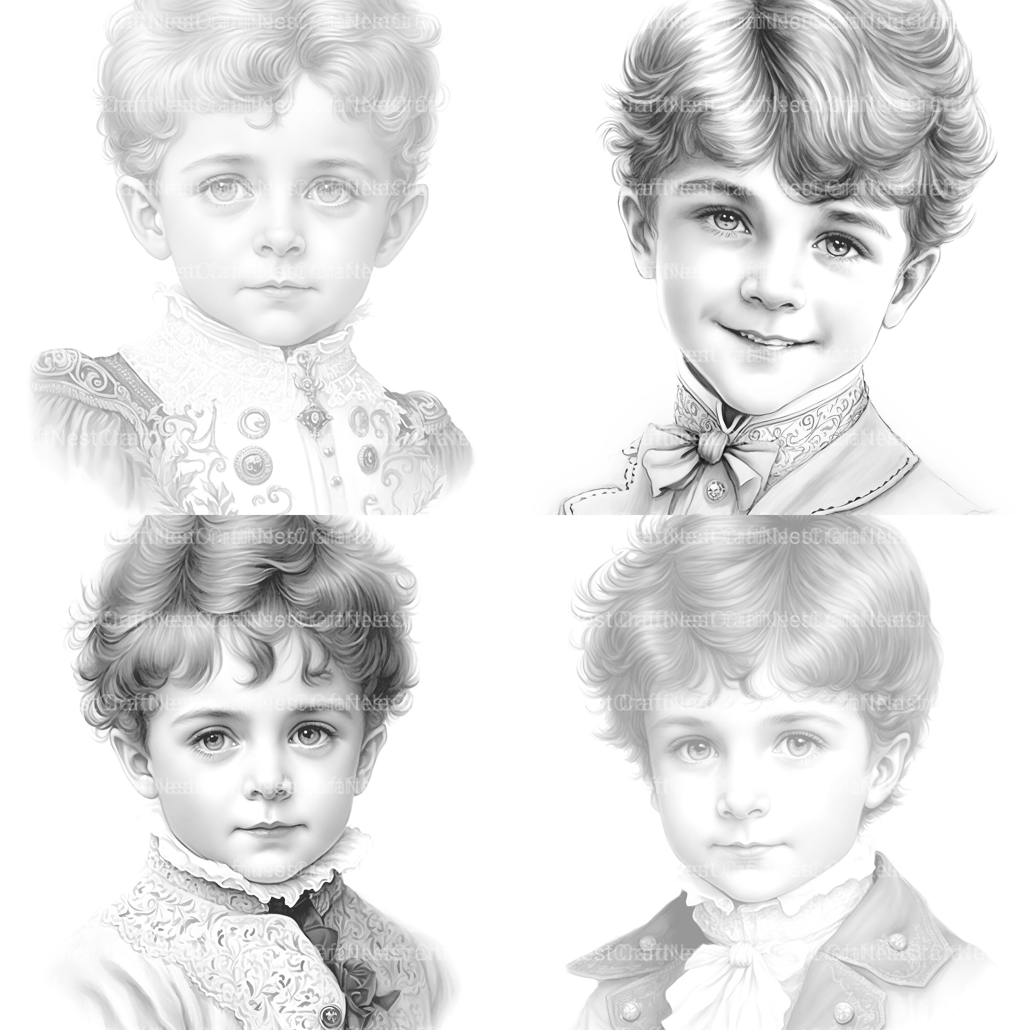 Victorian Man Coloring Book - CraftNest - Digital Crafting and Art