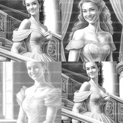 Steampunk Girl Coloring Book 1 - CraftNest - Digital Crafting and Art