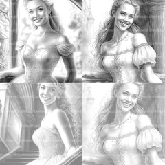 Steampunk Girl Coloring Book 1 - CraftNest - Digital Crafting and Art