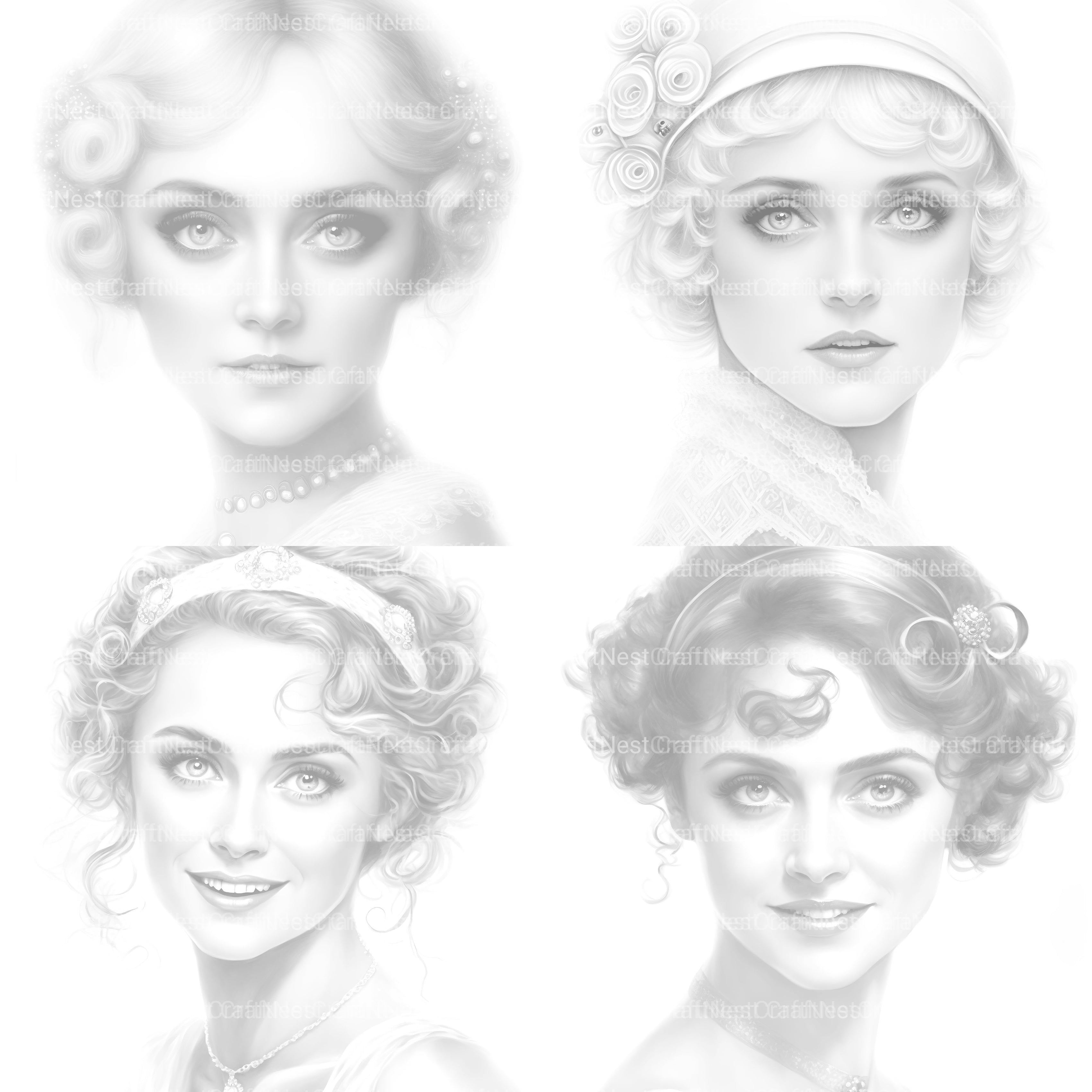 Brides Coloring Book - CraftNest - Digital Crafting and Art