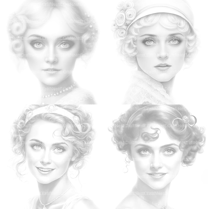 Brides Coloring Book - CraftNest - Digital Crafting and Art