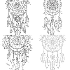 Dreamcatcher Coloring Book - CraftNest - Digital Crafting and Art
