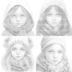 Egyptian Boy Coloring Book - CraftNest - Digital Crafting and Art