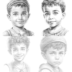 Cute Girl Coloring Book - CraftNest - Digital Crafting and Art