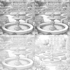 Formal Garden Coloring Book - CraftNest - Digital Crafting and Art
