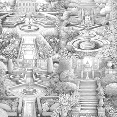 Formal Garden Coloring Book - CraftNest - Digital Crafting and Art