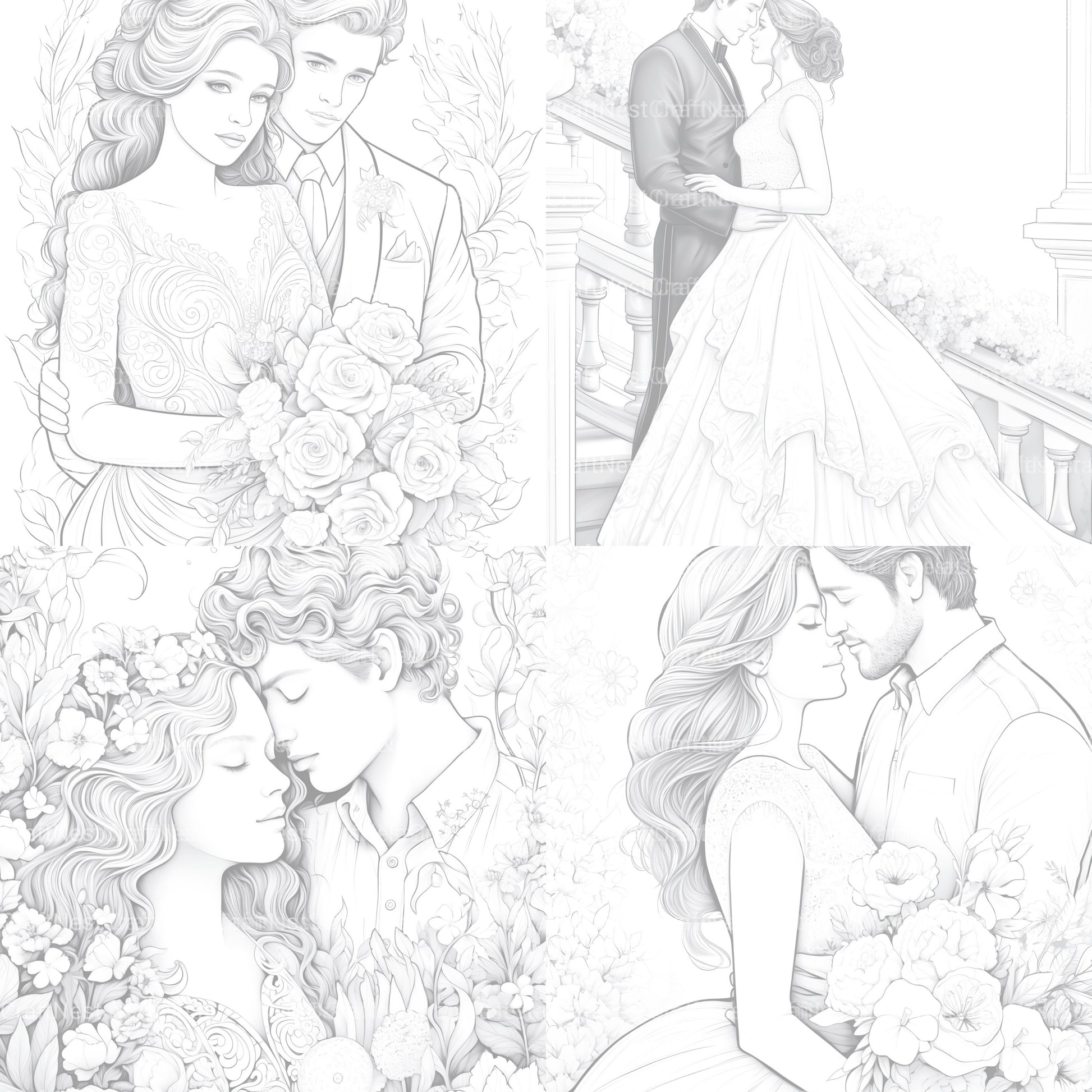 Cute Boy Coloring Book - CraftNest - Digital Crafting and Art