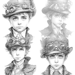 Young Woman Coloring Book - CraftNest - Digital Crafting and Art