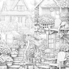 Spring Garden Coloring Book - CraftNest - Digital Crafting and Art