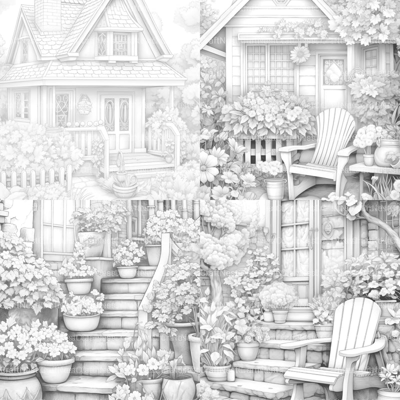 Spring Garden Coloring Book - CraftNest - Digital Crafting and Art