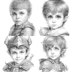 Steampunk Boy Coloring Book - CraftNest - Digital Crafting and Art