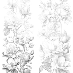 Magnolia Flower Coloring Book - CraftNest - Digital Crafting and Art