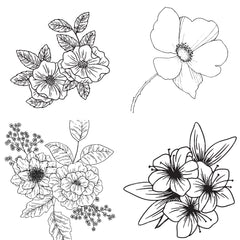 Floral Coloring Book - CraftNest - Digital Crafting and Art