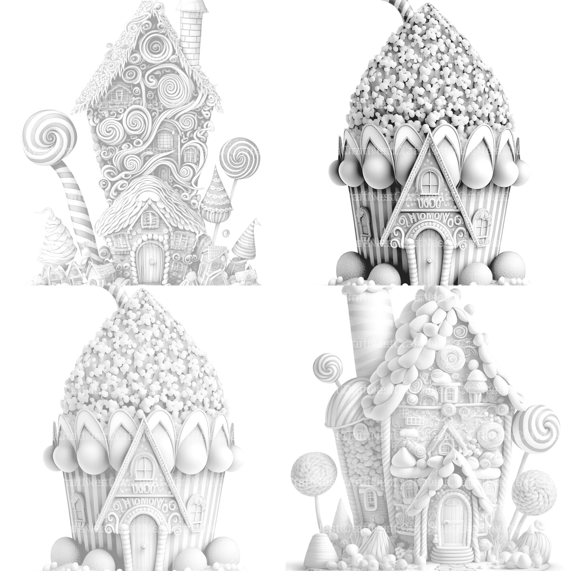 Aztec Tiny House Coloring Book - CraftNest - Digital Crafting and Art