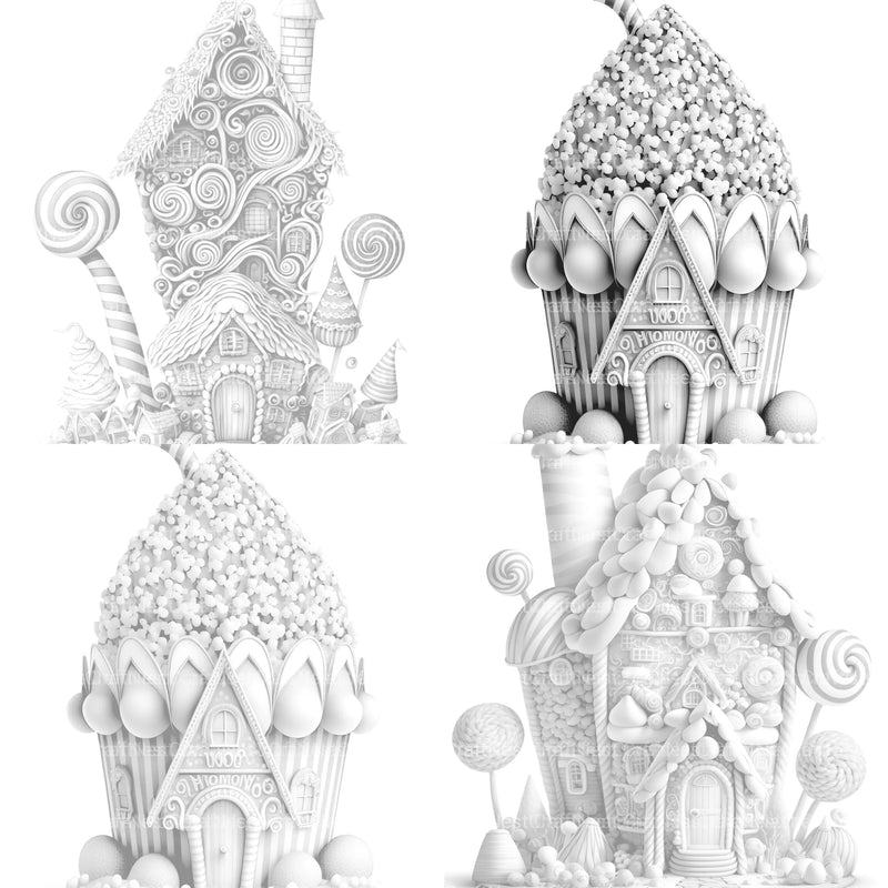 Aztec Tiny House Coloring Book - CraftNest - Digital Crafting and Art