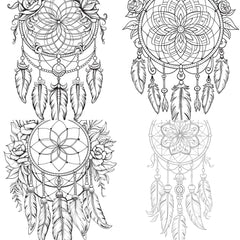 Dreamcatcher Coloring Book - CraftNest - Digital Crafting and Art