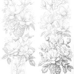 Magnolia Flower Coloring Book - CraftNest - Digital Crafting and Art
