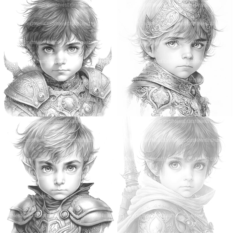 Steampunk Boy Coloring Book - CraftNest - Digital Crafting and Art