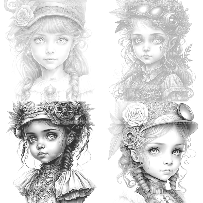 Victorian Boy Coloring Book - CraftNest - Digital Crafting and Art