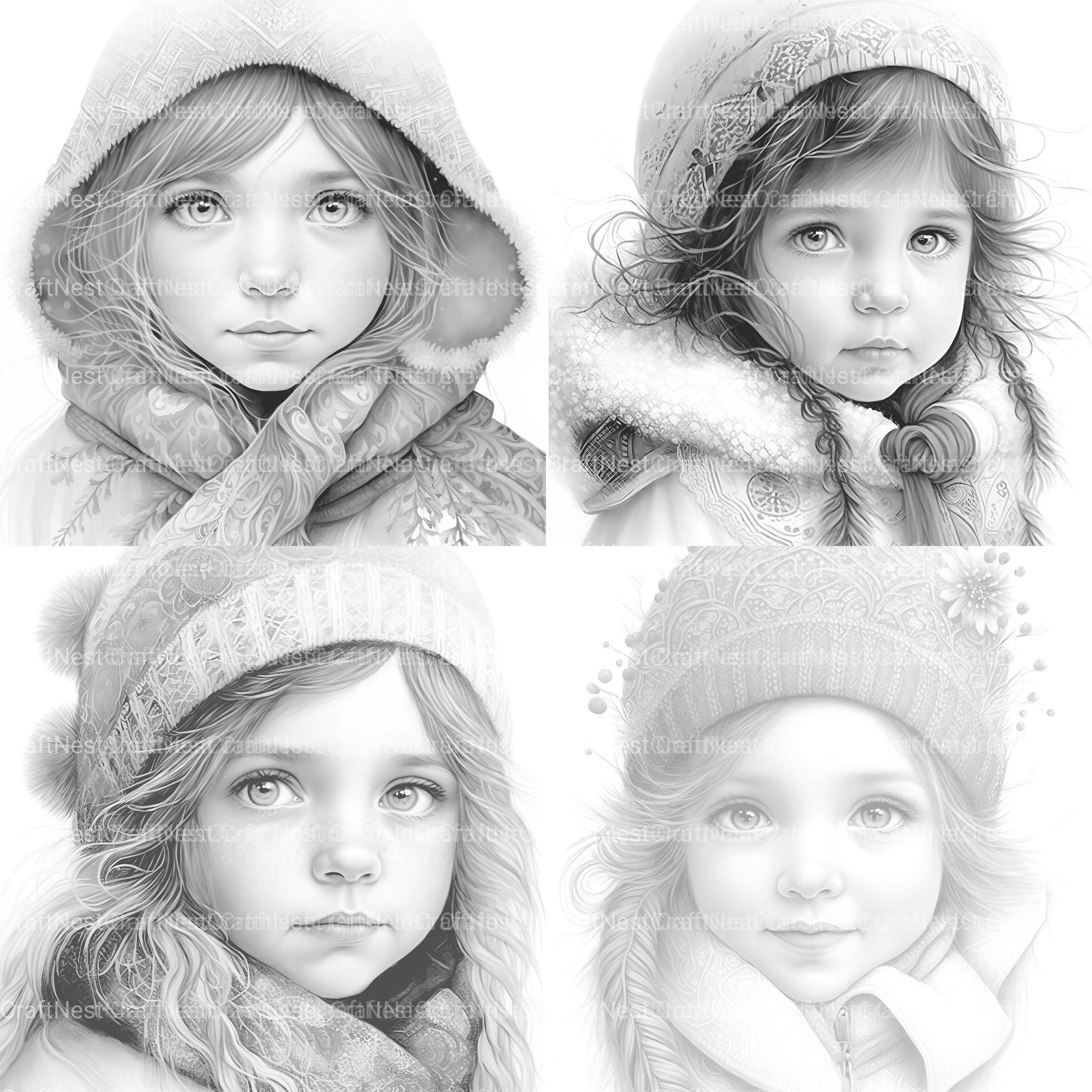 Egyptian Boy Coloring Book - CraftNest - Digital Crafting and Art