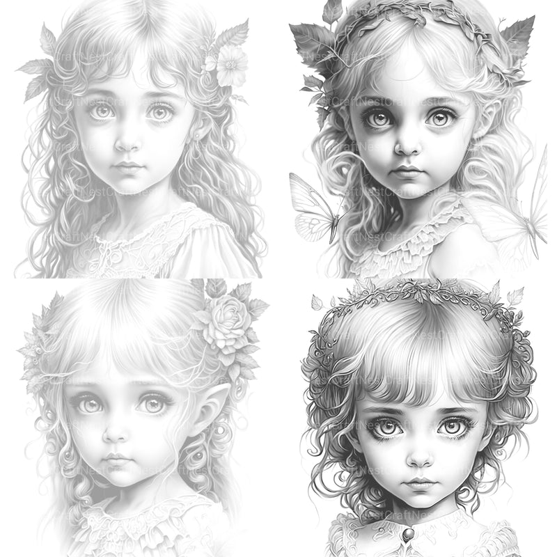 Gnome Girl Coloring Book - CraftNest - Digital Crafting and Art