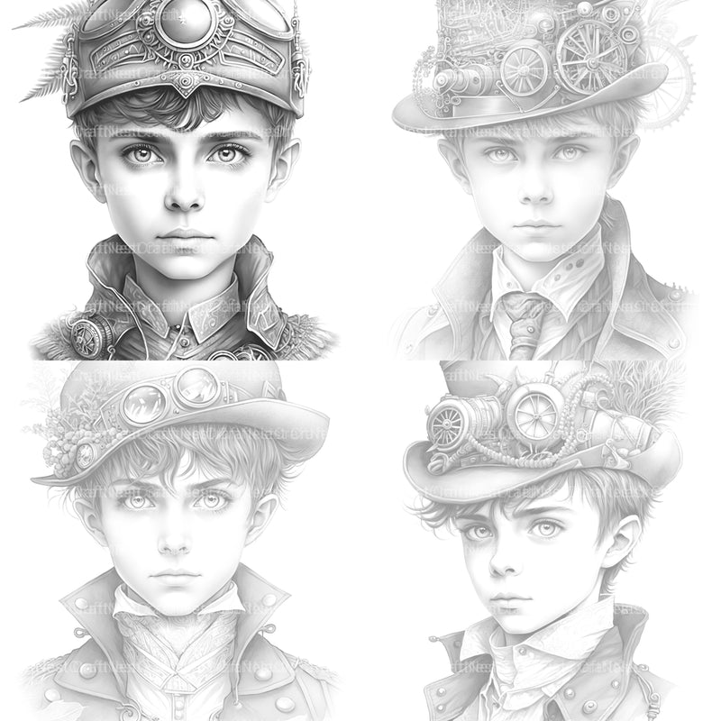 Young Woman Coloring Book - CraftNest - Digital Crafting and Art