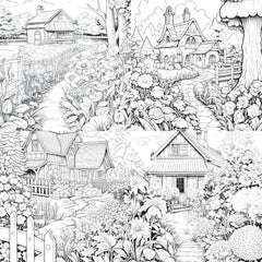 Farmers Garden Coloring Book 2 - CraftNest - Digital Crafting and Art