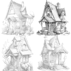 Ranch Tiny House Coloring Book - CraftNest - Digital Crafting and Art