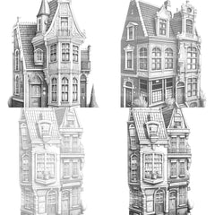 Brazilian Tiny House Coloring Book - CraftNest - Digital Crafting and Art