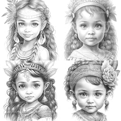 Maya Boy Coloring Book - CraftNest - Digital Crafting and Art