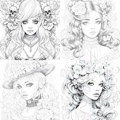 Little Princess Coloring Book - CraftNest - Digital Crafting and Art