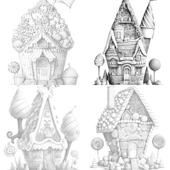 Aztec Tiny House Coloring Book - CraftNest - Digital Crafting and Art