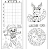 Kids Christmas Activity Coloring Book