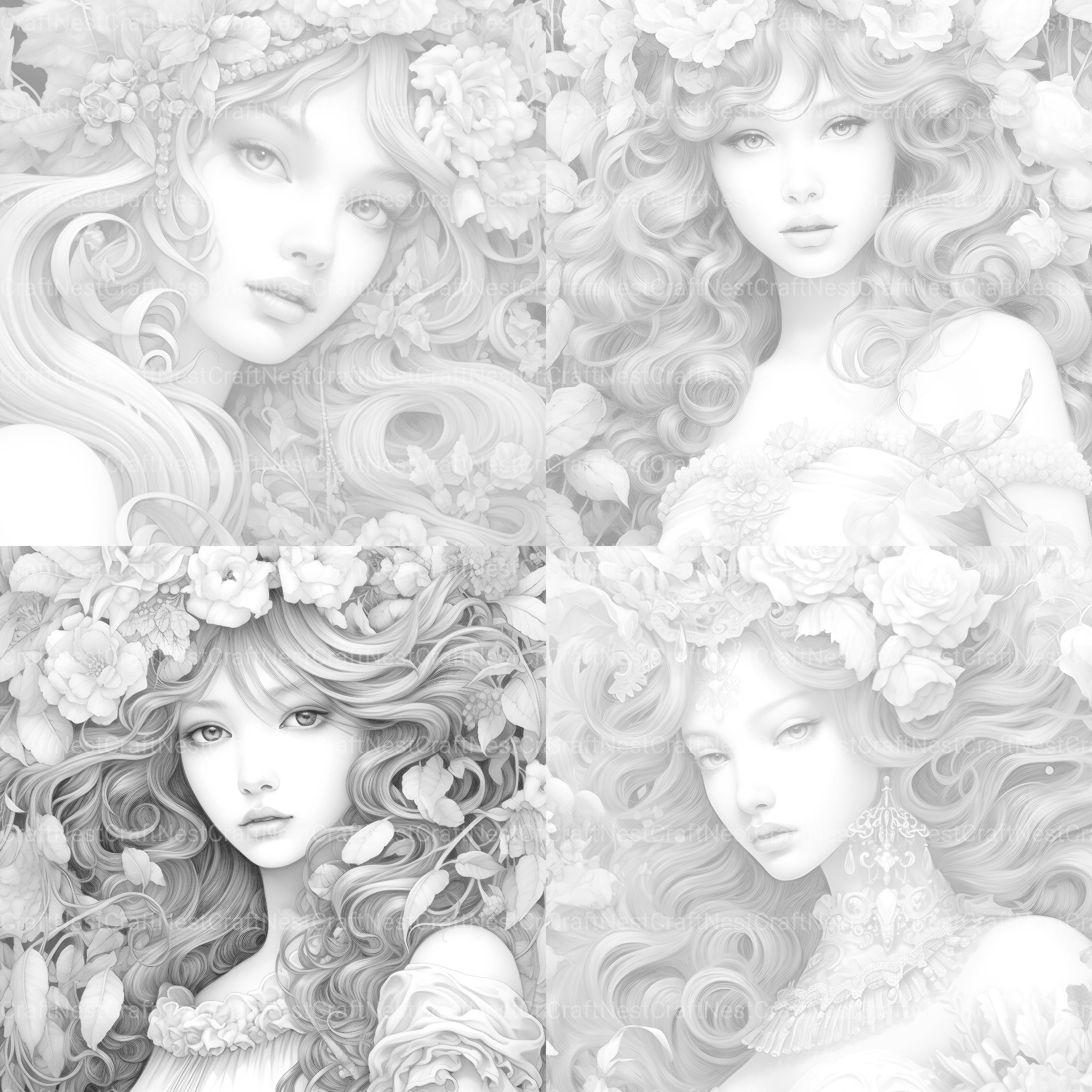 Kids Coloring Pages Coloring Book - CraftNest - Digital Crafting and Art