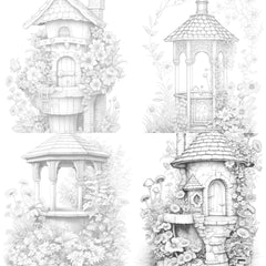 Wishing Well Coloring Book - CraftNest - Digital Crafting and Art