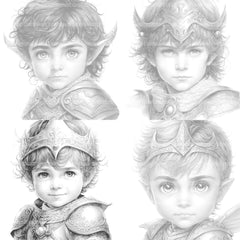 Steampunk Boy Coloring Book - CraftNest - Digital Crafting and Art