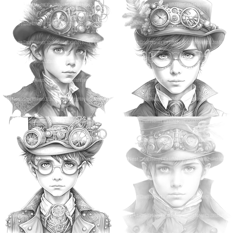 Young Woman Coloring Book - CraftNest - Digital Crafting and Art