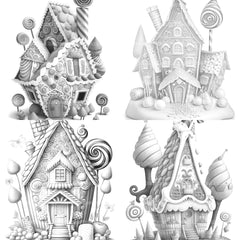 Aztec Tiny House Coloring Book - CraftNest - Digital Crafting and Art