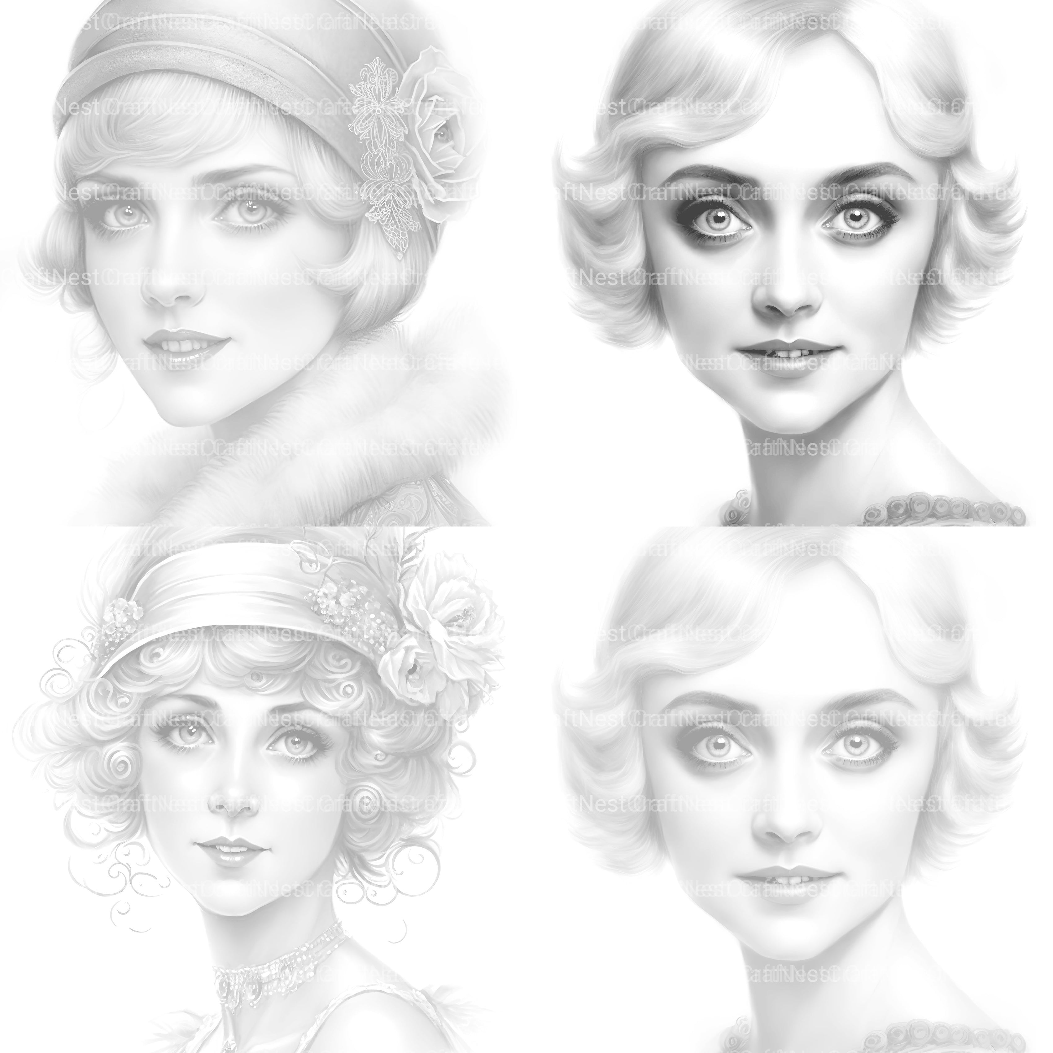 Brides Coloring Book - CraftNest - Digital Crafting and Art