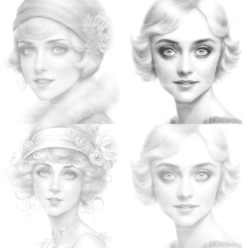 Brides Coloring Book - CraftNest - Digital Crafting and Art