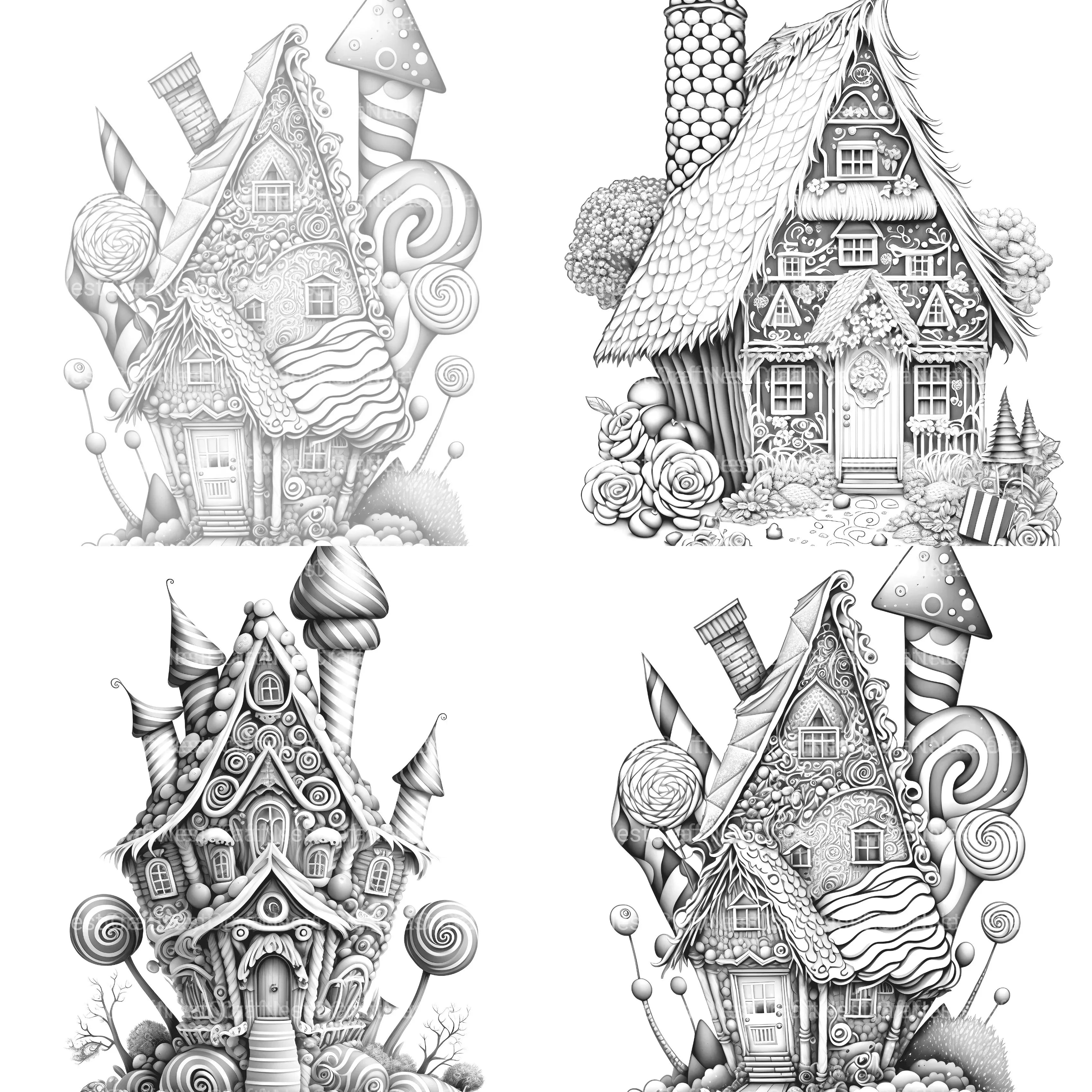 Aztec Tiny House Coloring Book - CraftNest - Digital Crafting and Art