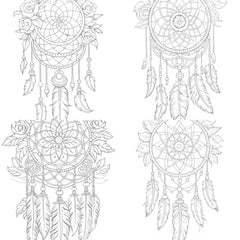 Dreamcatcher Coloring Book - CraftNest - Digital Crafting and Art