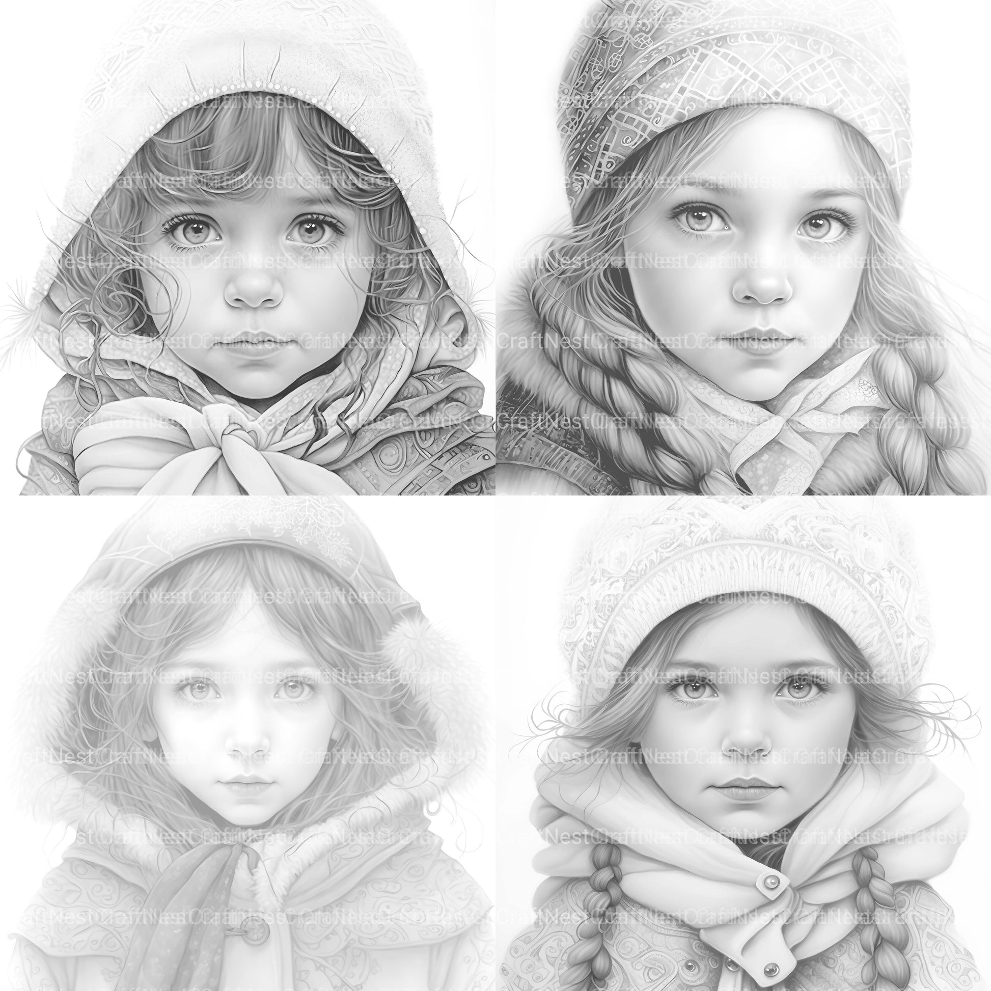 Egyptian Boy Coloring Book - CraftNest - Digital Crafting and Art