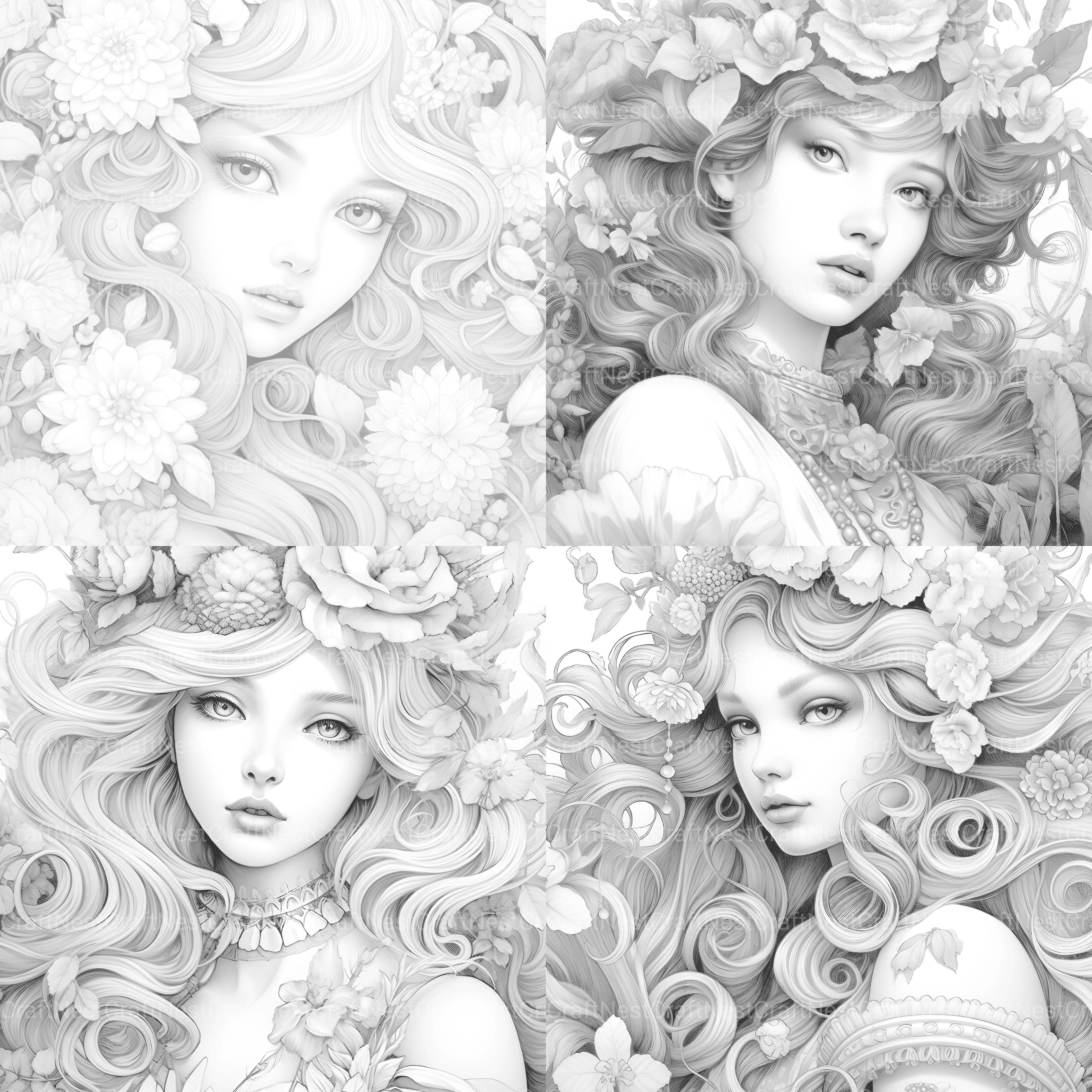 Kids Coloring Pages Coloring Book - CraftNest - Digital Crafting and Art