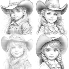 Flower Girl Coloring Book 2 - CraftNest - Digital Crafting and Art