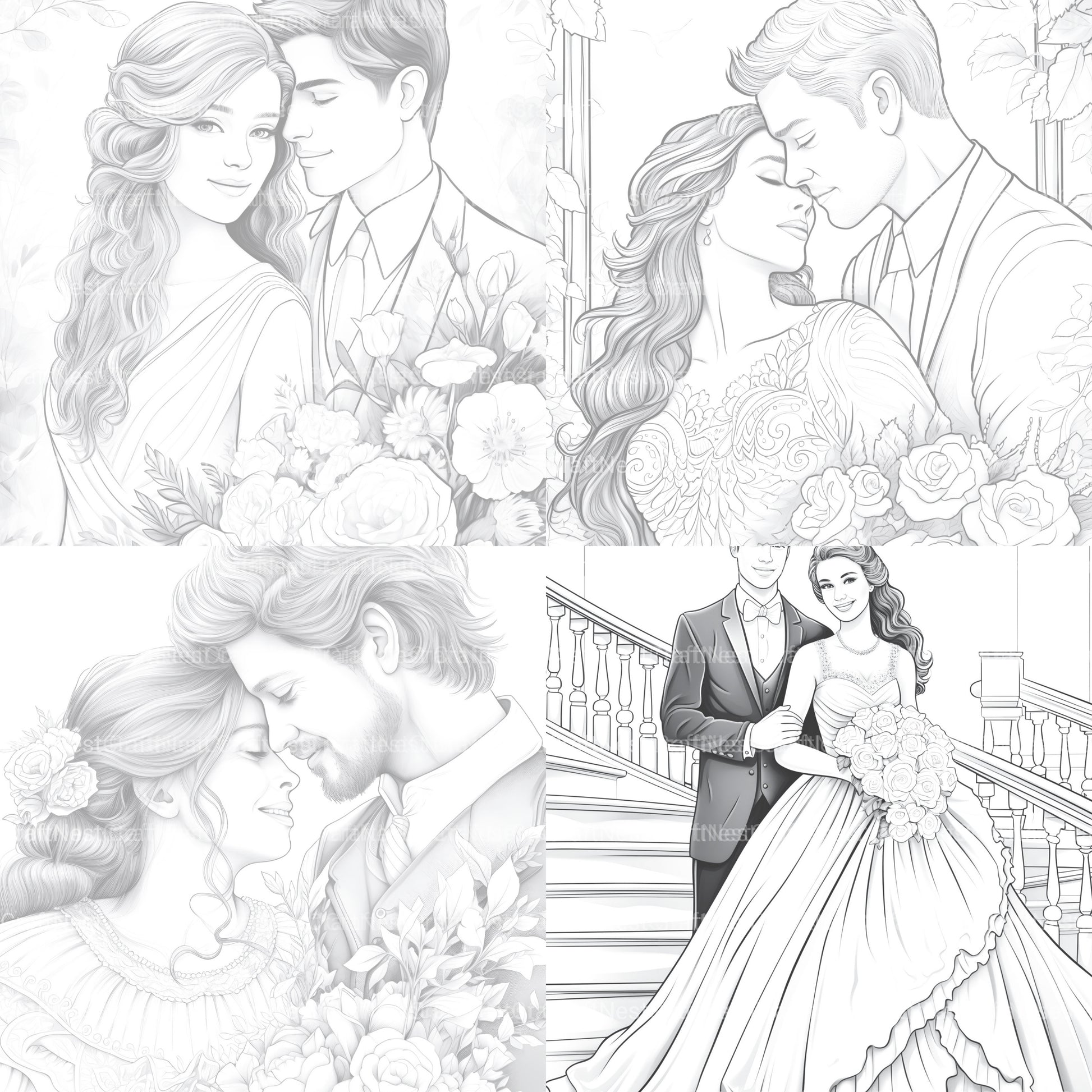 Cute Boy Coloring Book - CraftNest - Digital Crafting and Art